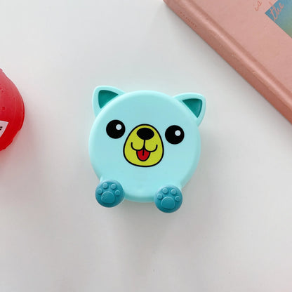 Cartoon Folding Phone Stand - Adjustable Desktop Holder for Mobile Devices