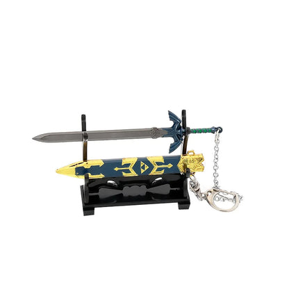 12CM Legend of Zelda Master Sword – Full Metal Craft Ornament with Sheath