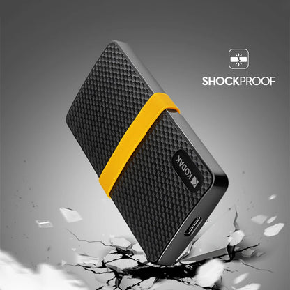 KODAK X200 External SSD – Portable 1TB, 512GB, 256GB USB 3.1 Hard Drive for Laptops, Smartphones, PS4, PC, Mac & TV