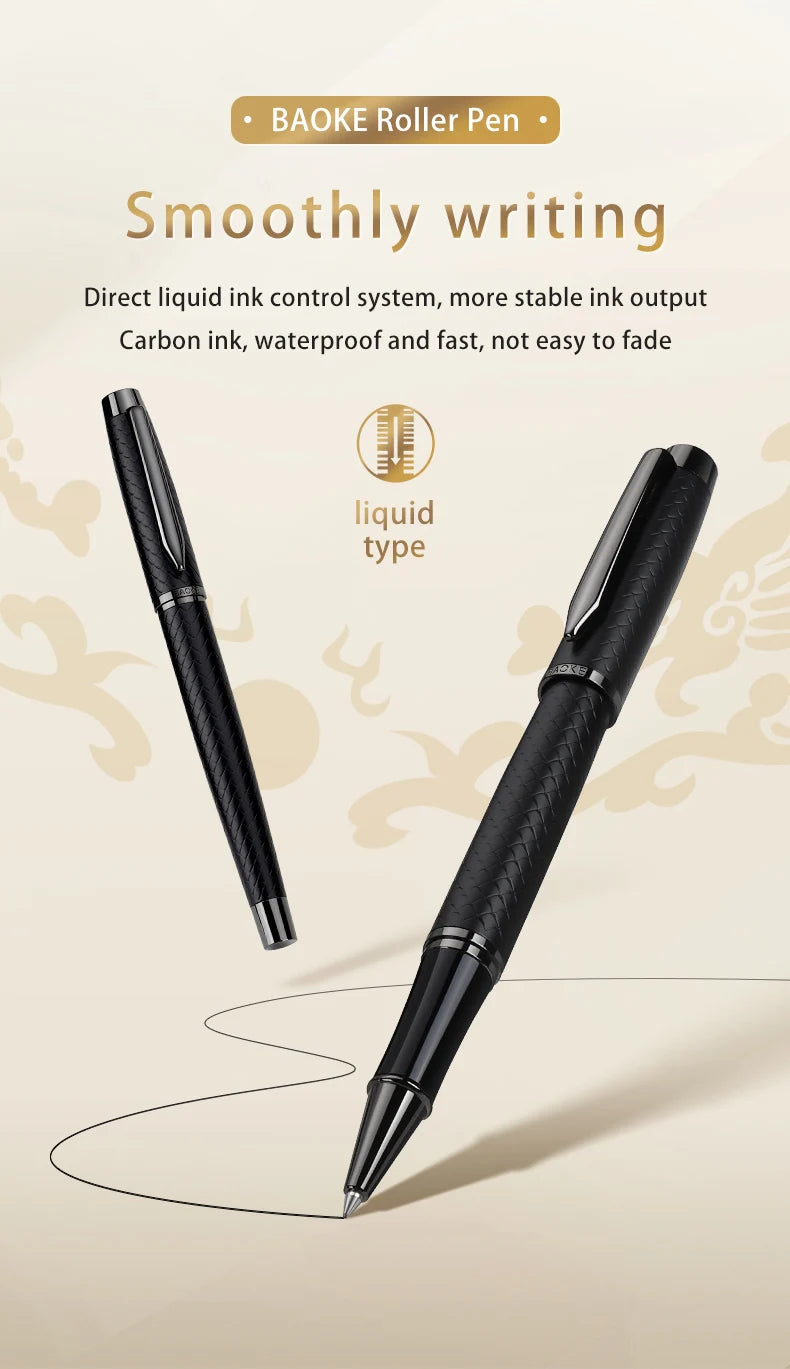 BAOKE T18 Luxury Fountain Pen & Roller Pen Set – Exquisite Gift Set