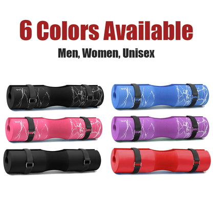 Barbell Squat Pad: Neck and Shoulder Protective Support for Squats, Lunges, Hip Thrust Training - Foam Sponge Olympic Bar Pad