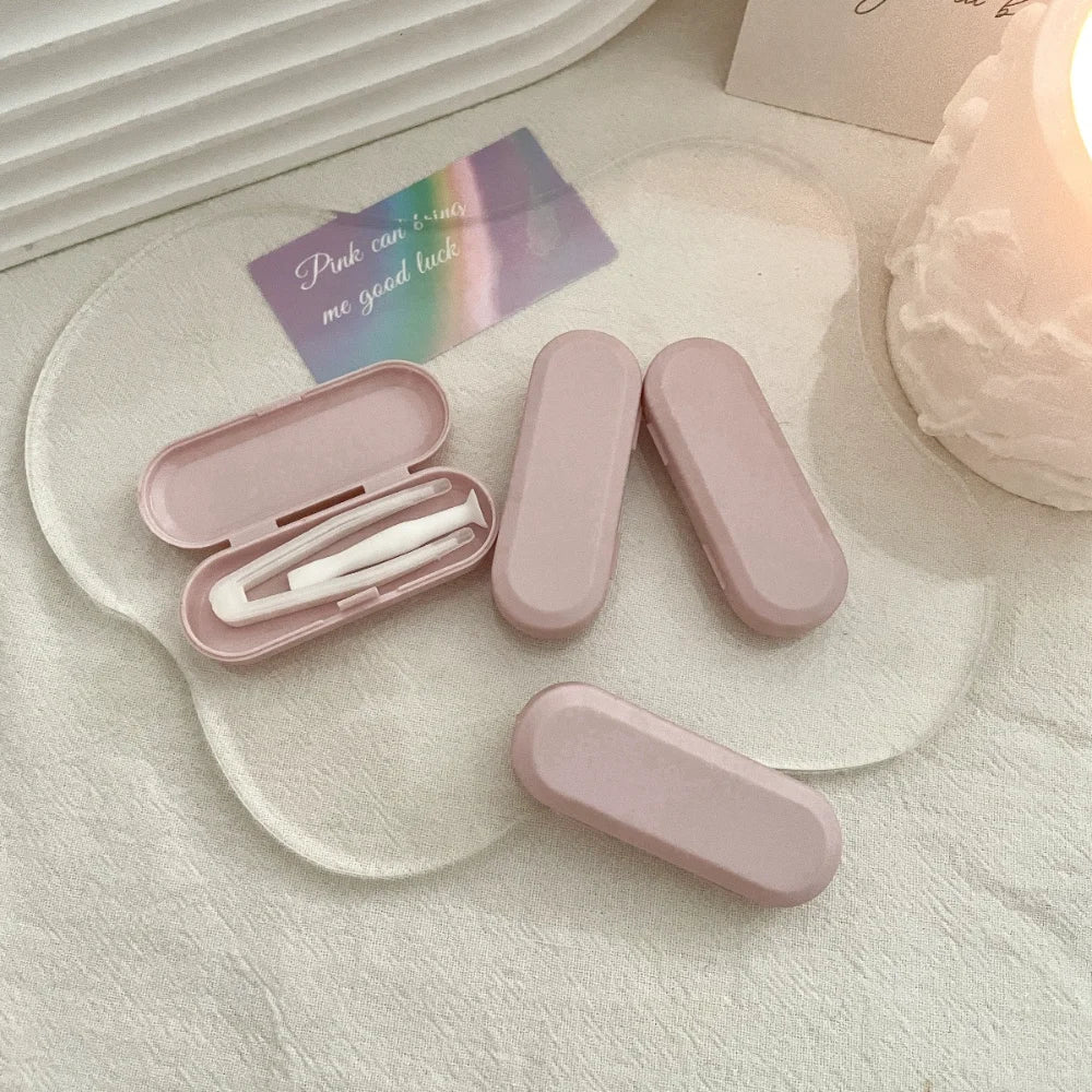 Professional Contact Lens Tweezers Suction Stick Inserter Remover Tool Kit Eyewear Accessories Multicolor Set