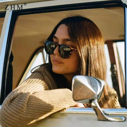 Retro Polarized Sunglasses — Small Round Vintage Shades for Men & Women