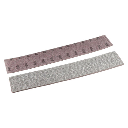 HIFESON Mesh Sandpaper Set 70x420mm Hook & Loop Vacuum Sanding Discs – 400x70mm Abrasive Sanding Block Pads for Wood & Metal