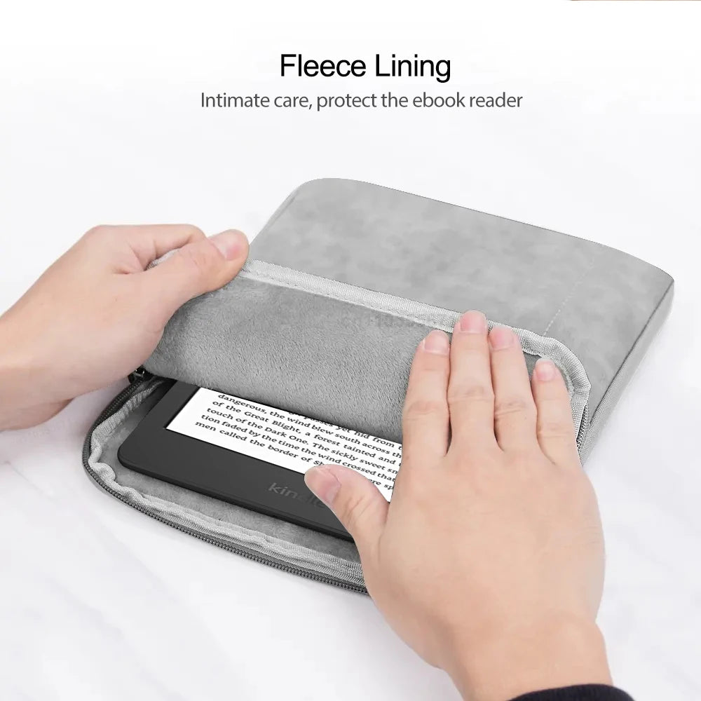 Portable Sleeve Bag for Kindle Paperwhite 1-7 and Kindle 10th/11th (2021/2022) - 6.8-Inch eBook Case Handbag Pouch