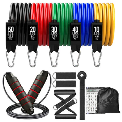300lb Booty Resistance Band Set – Elastic Workout Harness for Home, Gym, Training & Dumbbell Exercises