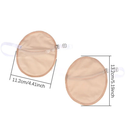 Underarm Sweat Pads for T-Shirt & Vest – Washable Armpit Sweat Guards, Sweat-Proof Clothing Protector for Women & Girls