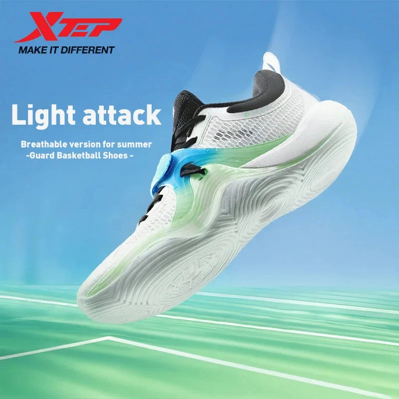Xtep Light Attack 3 SE Basketball Shoes - Men's Lightweight Cushioned Support Sneakers 875219120002