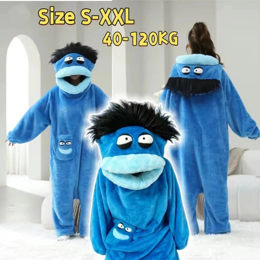 Women’s Anime Monster Onesie Pajamas - Funny Animal Sleepwear & Halloween Costume