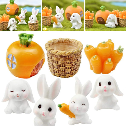 DIY Fairy Garden Miniature Figurines - Garden Pot, Dollhouse & Landscape Decorations