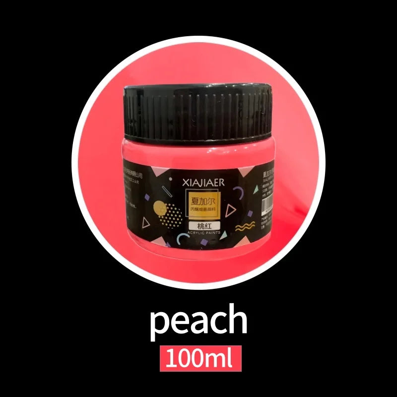 300ML/100ML Gold & Metallic Silver Acrylic Pigment – Pearlescent Bronze for Acrylic Painting, Xiajiaer Art Pigment