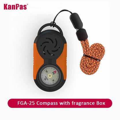 KANPAS Thermometer Compass Kit - Outdoor Thermohygrometer for Camping, Hiking, Trekking, Hunting & Survival