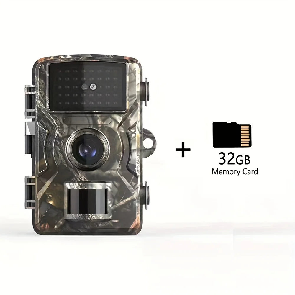 Wildlife Hunting Trail Camera - Infrared Night Vision Motion Activated Outdoor Game Surveillance Cam
