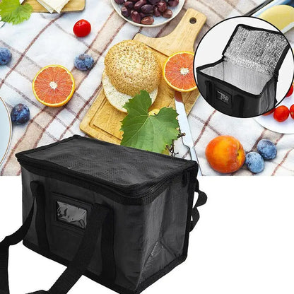 Insulated Thermal Cooler Bag 16L/28L/50L/70L – Large Capacity Food & Drink Storage Lunch Bag with Foil Lining for Hot & Cold Use