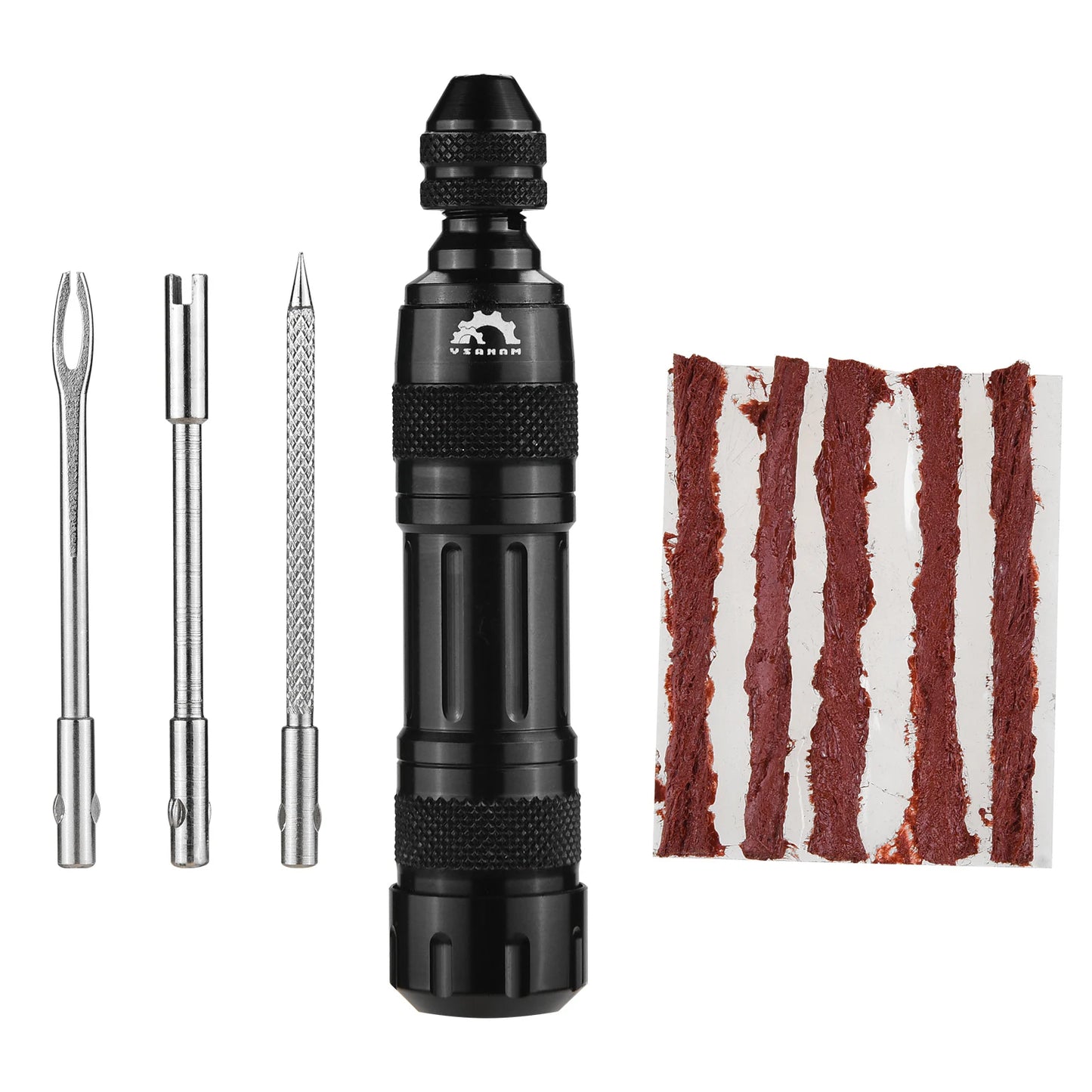 Portable Tubeless Bike Tire Repair Kit — Patch Kit for MTB & Road Bikes