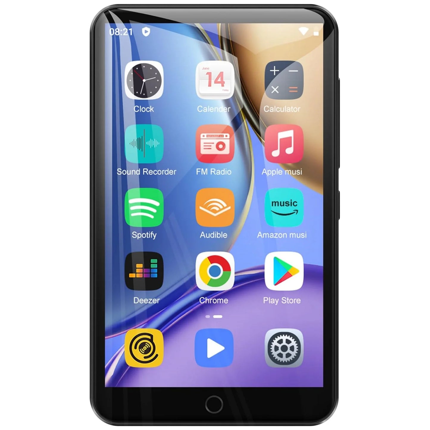 Android 9 MP3 Player - 16GB/80GB Bluetooth WiFi Music Player with 4.0-Inch Screen, FM Radio & eBook Support