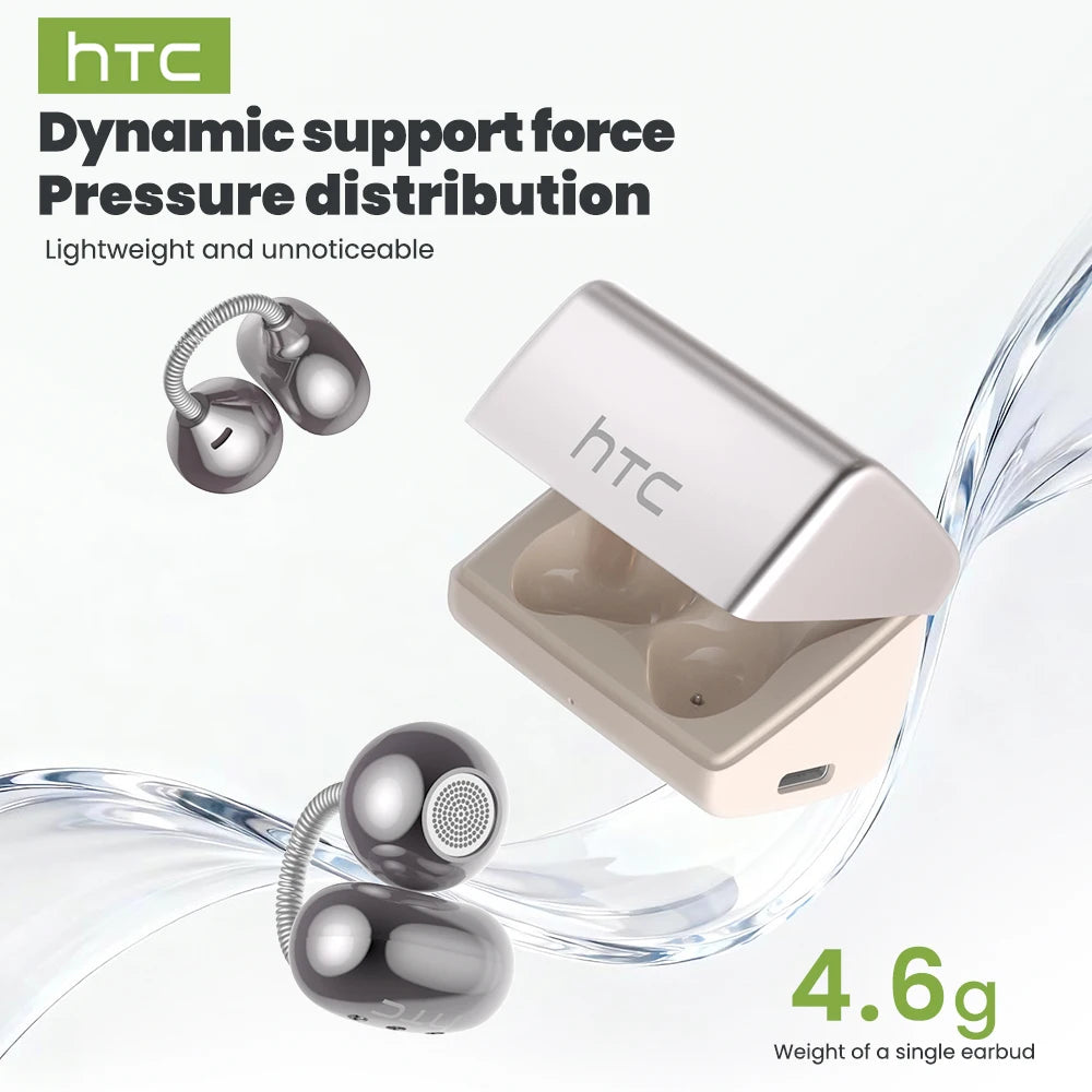 AI Translation Wireless Earbuds - Real-Time Language Translator with Surround Sound & Sport Comfort