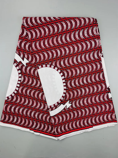 2025 African Wax Fabric - High Quality Cotton Nigerian Ankara Batik Print Material for Sewing & Dresses