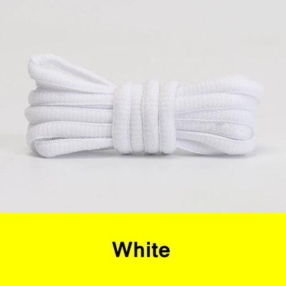 Oval & Semicircle Sneakers Shoe Laces – Classic Woven Round Shoelaces for Adult Unisex Casual & Sports Shoes
