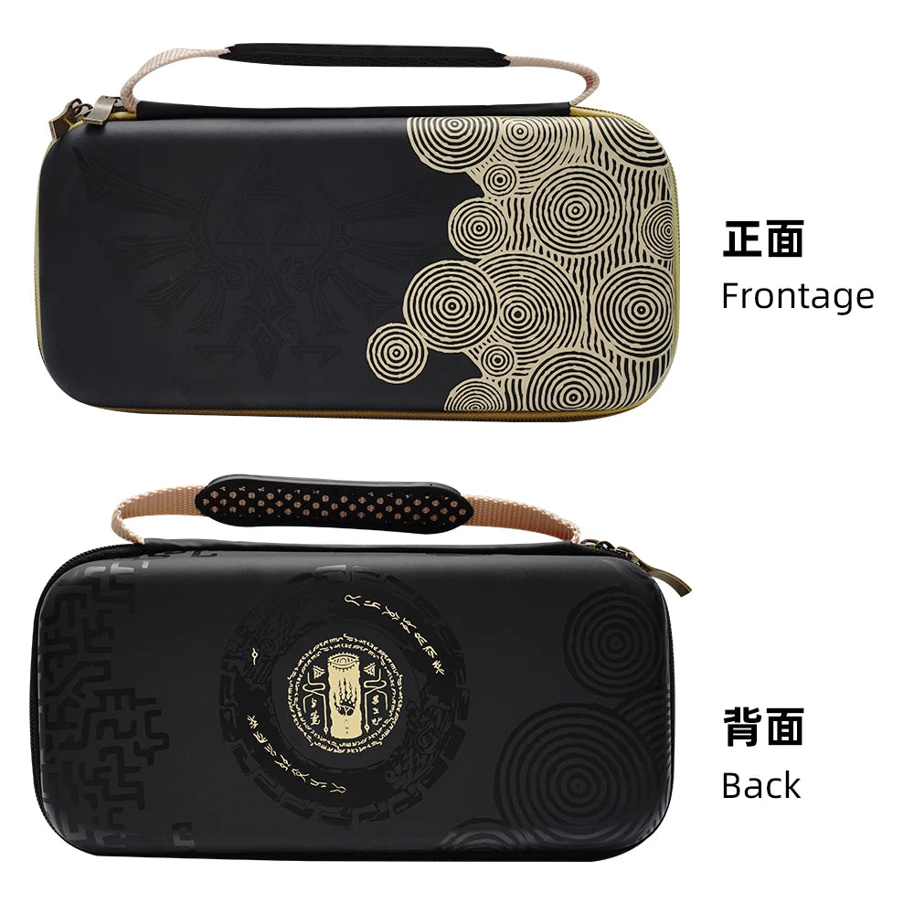 NEW Portable Storage Bag: Carrying Case for Nintendo Switch OLED - Hard Shell Card Box for Gaming Accessories