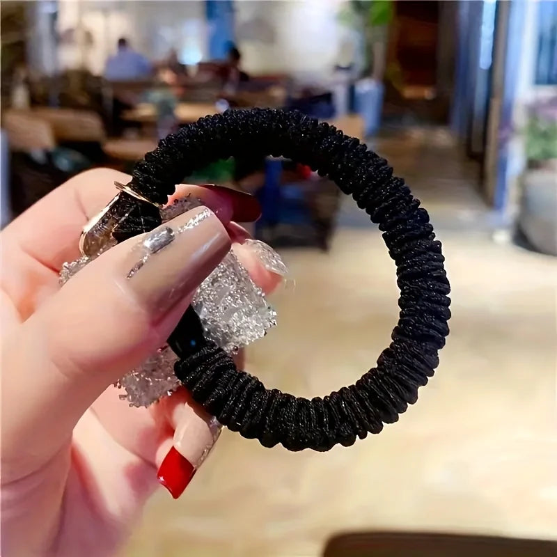 Pearl Rhinestone Headband - Elegant Retro Adjustable Hair Accessory for Women