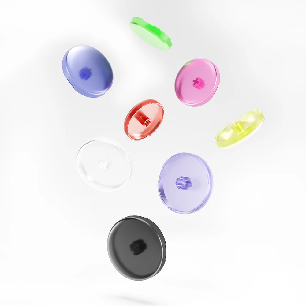 Haute42 Hitbox Cross Keycaps – 25.8mm Low-Profile DIY Button Caps for Leverless Arcade & Kailh Switch