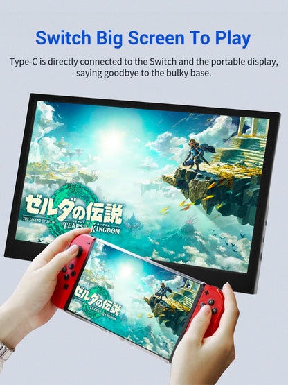 11.6-Inch Portable Gaming Monitor – 1366x768 LCD TFT Display with HDMI for PC, Raspberry Pi, Laptop, PS4, Xbox, Switch