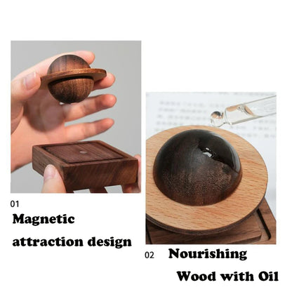 Jupiter-Shaped Wood Diffuser — No Essential Oil Fresh Air Home Decor & Gift for Dorm Room