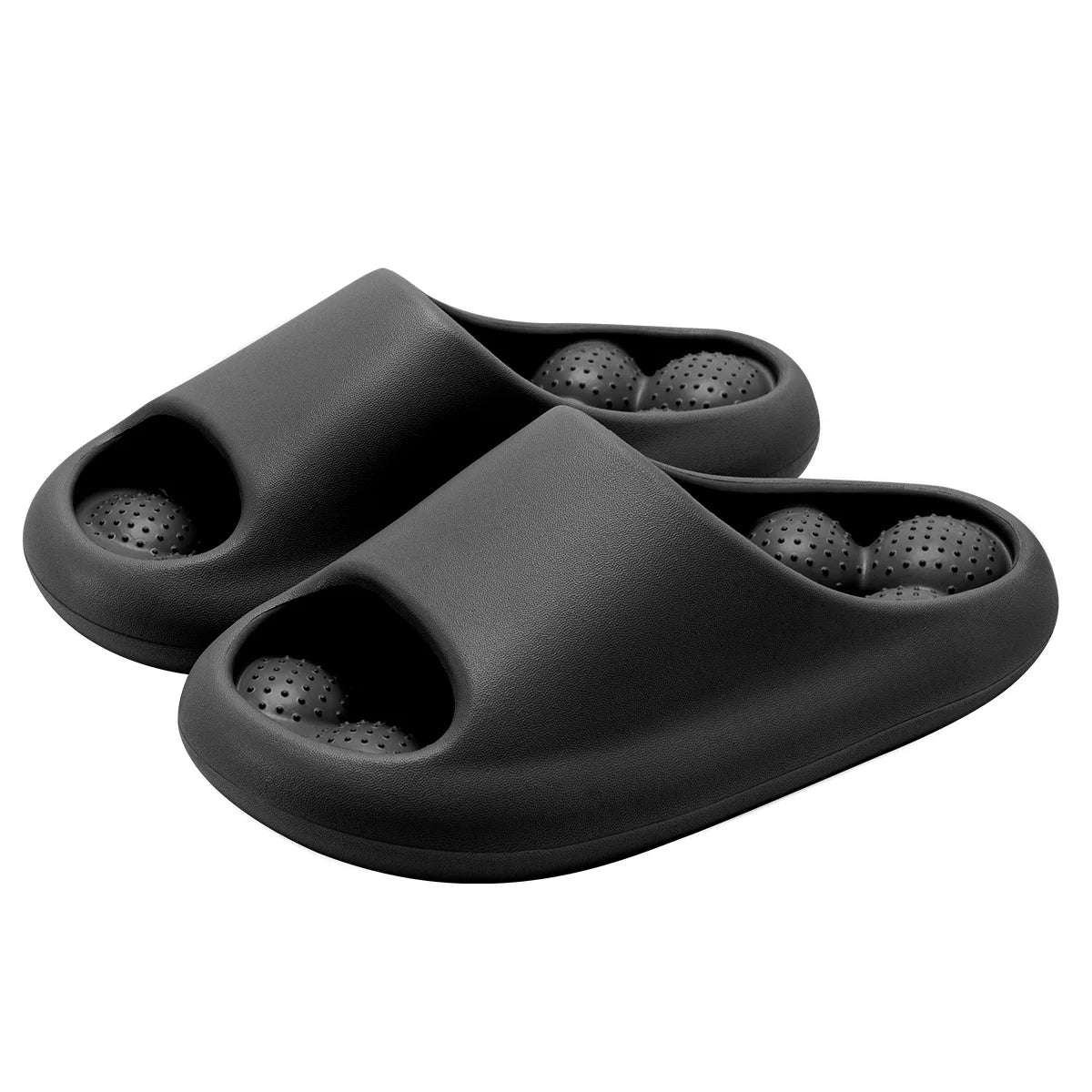 TZLDN Ergonomic EVA Bathroom Slippers - Unisex Waterproof Massage Slides with Breathable Comfort