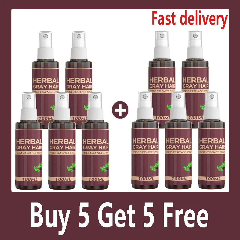 White Hair Killer – Gray Hair Remover & Natural Hair Color Restorer in 7 Days