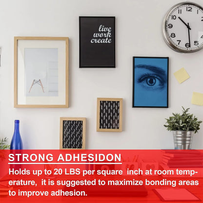 Extra Strong Double-Sided Acrylic Foam Tape – Waterproof, High-Temp Mounting Pad for Car & Home Use