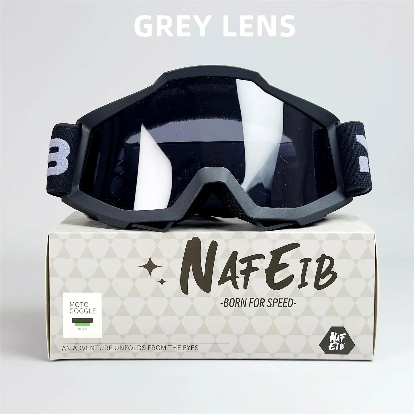 NAFEIB N17 Motorcycle Goggles – Motocross, Cycling & Off-Road Sport Glasses for MTB, ATV & Dirt Bike