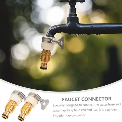 Universal Faucet Connector - Water Pipe Adapter for Garden Watering & Car Washing