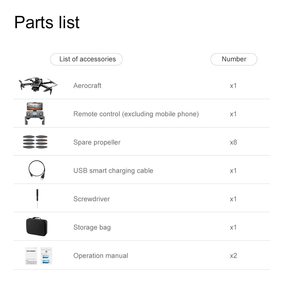 Xiaomi V198GPS Drone with 8K HD Camera – Foldable Brushless Quadcopter with Obstacle Avoidance & Optical ESC Aerial Tech