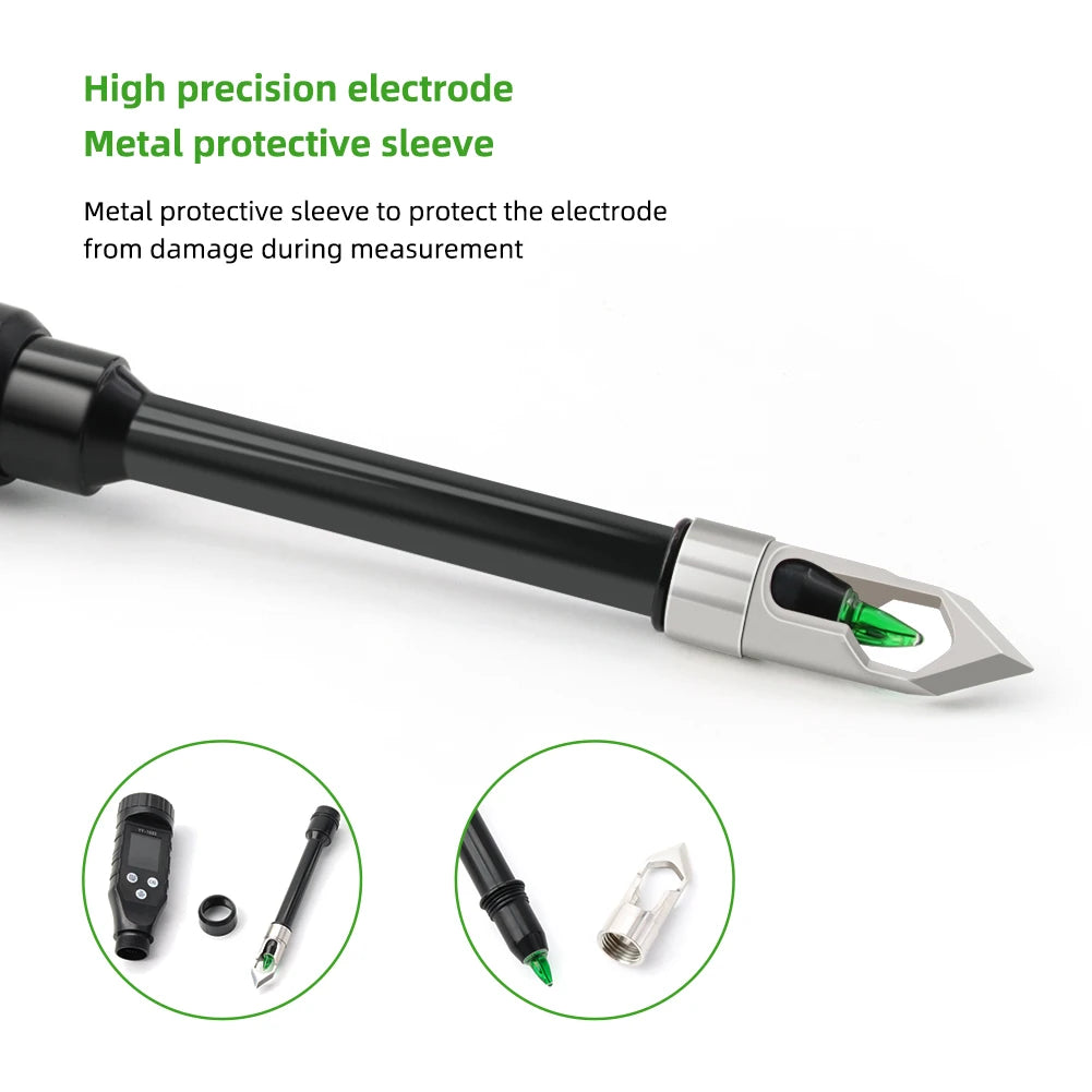 Smart Soil pH Meter 0.0-14.0pH - Bluetooth Soil Tester & Data Logger for Hydroponics, Garden & Farmland