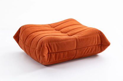 Caterpillar Single Sofa Chair – Cozy Tatami Lounge Chair for Living Room, Bedroom, Balcony, Reading, and Leisure