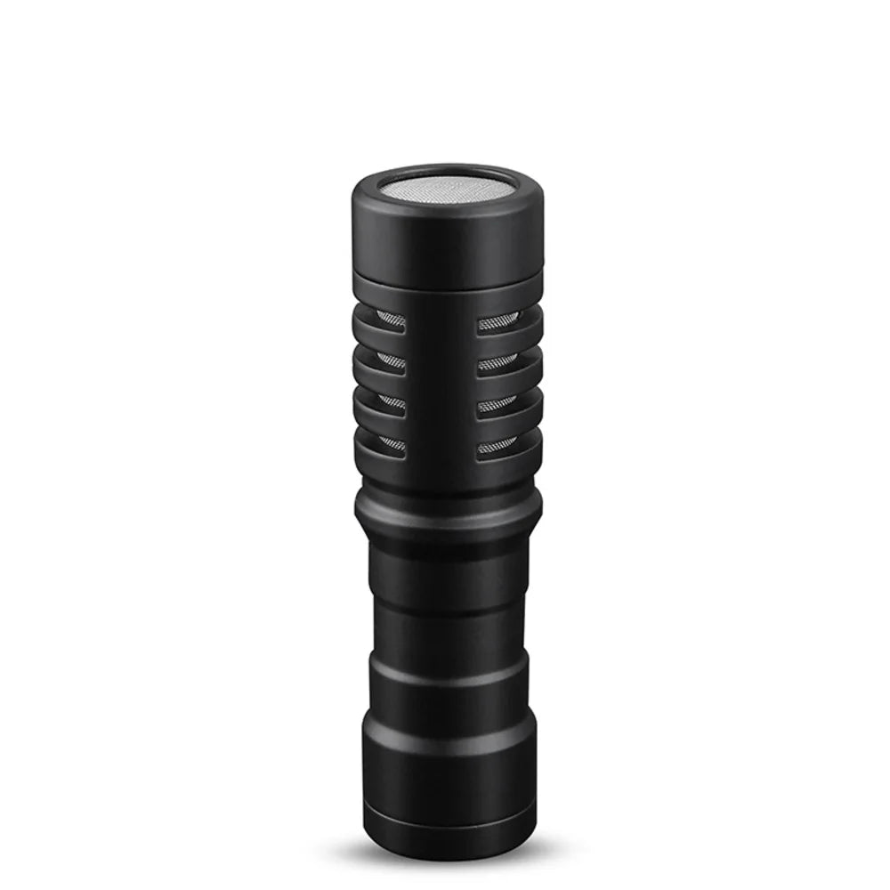 Professional Shotgun Condenser Microphone – Podcast Mic for Phone, Camera & Computer Recording