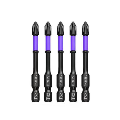5–60PCS PH2 Magnetic Impact Driver Bit Set – Alloy Steel Cross Screwdriver Bits for Drill & Screw Driving Non-Slip Tool Kit