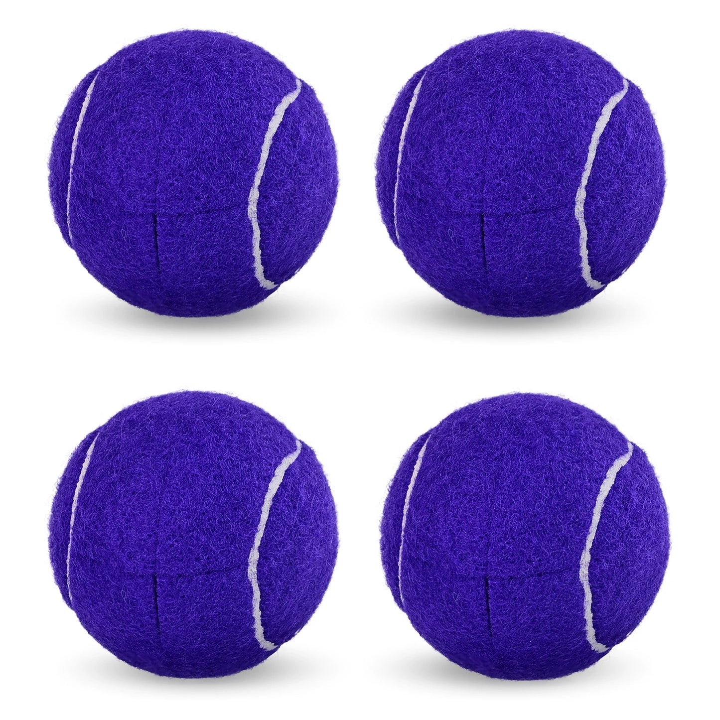 4pcs Precut Walker Tennis Balls – Heavy Duty Felt Pads for Furniture Legs & Floor Protection