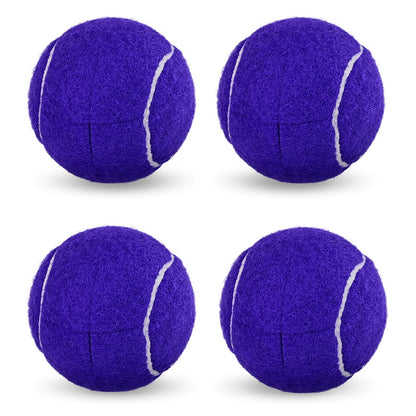 4pcs Precut Walker Tennis Balls – Heavy Duty Felt Pads for Furniture Legs & Floor Protection