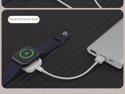 Magnetic Wireless Fast Charger for Apple Watch – Type-C Cable Compatible with Series 9 to 1 & SE