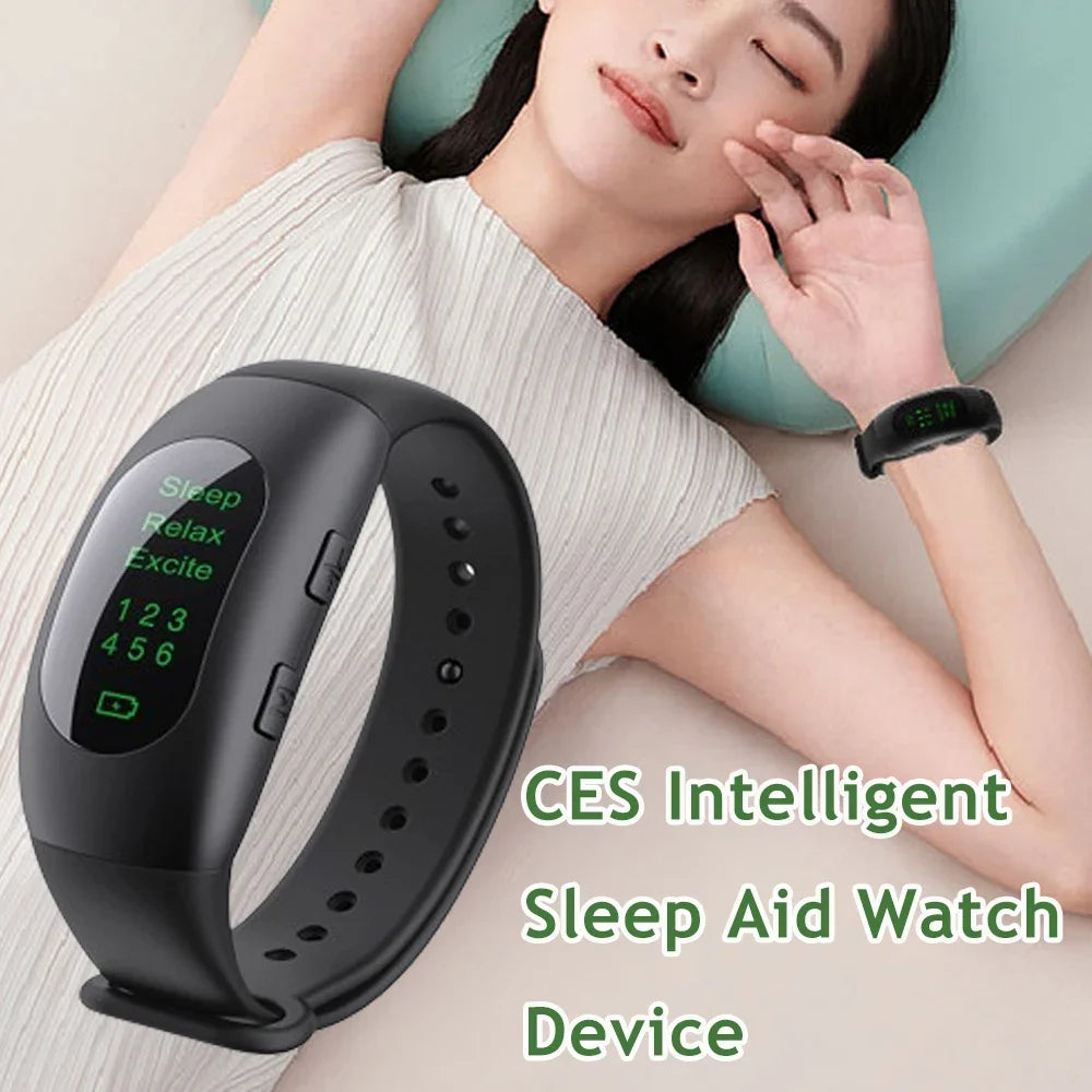 2026 Microcurrent Sleep Aid Watch - Intelligent Pulse Device for Sleep Support & Relaxation