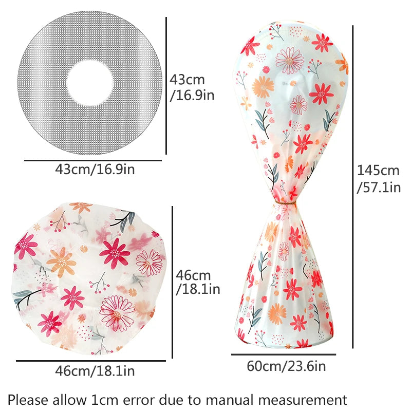 Universal Fan Dust Cover – Fully Enclosed Electric Floor Fan Protection, 40-50cm