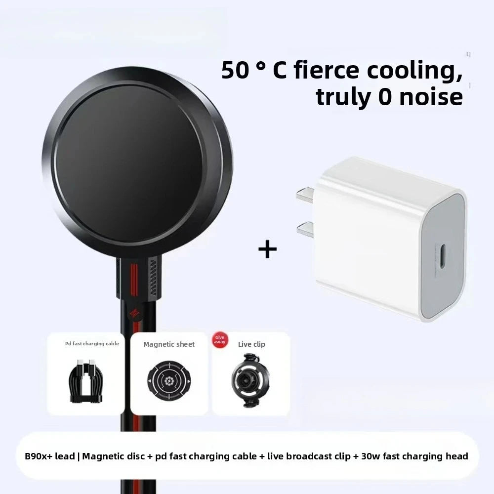 Semiconductor Phone Cooler - Silent Water-Cooled Mobile Cooling Stand