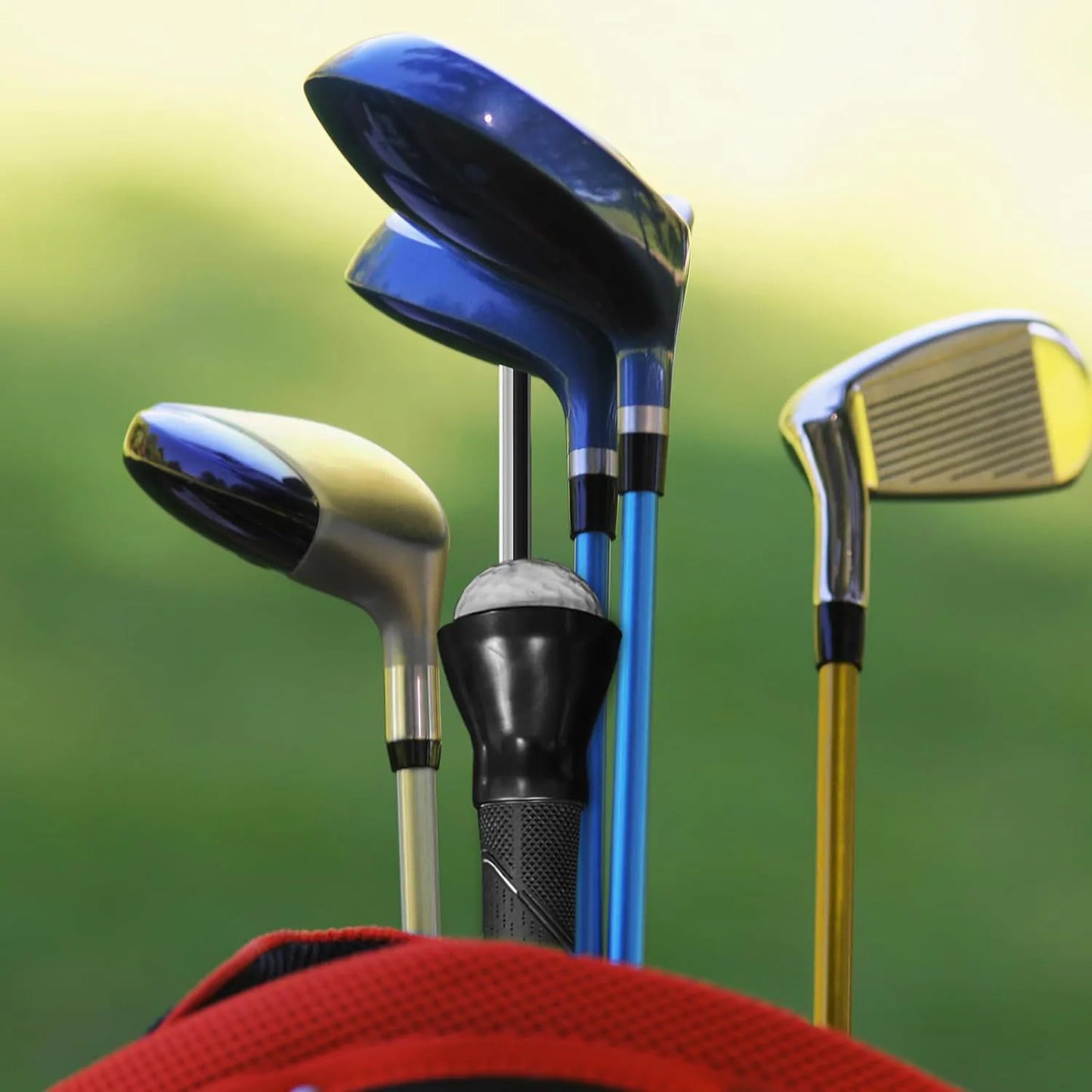 2PCS Golf Ball Retriever – Quick-Install Picker Upper Tool, Durable Grabber for Putter Handle