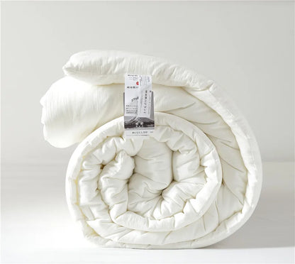 Japan Meiji Nishikawa Pure Cotton Airconditioning Quilt – Cooling Summer Quilt & All-Season Bedding for Spring, Autumn & Winter