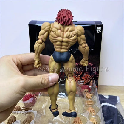 ST Baki Hanma Son of Ogre Action Figure — Yuujiro Hanma PVC Movable Anime Model Toy