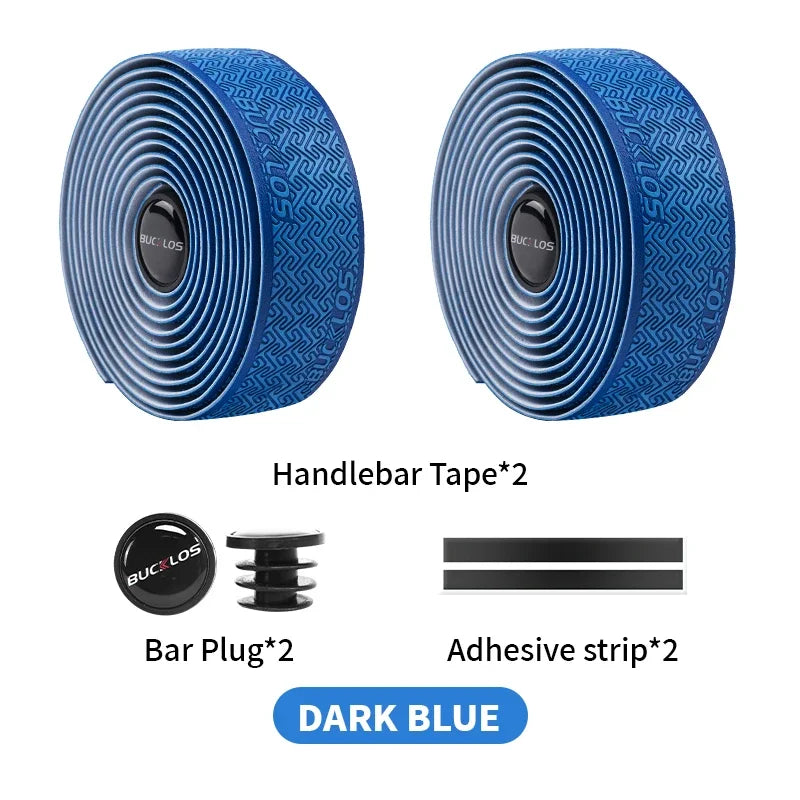 BUCKLOS Bicycle Handlebar Tape – Anti-Slip Waterproof Road Bike Bar Wrap for Cycling Accessories