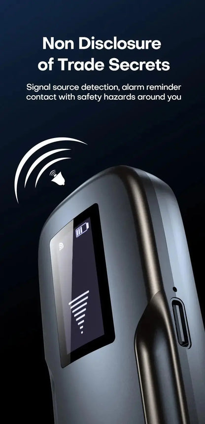 Hidden Camera & Spy Detector – RF/Bug Signal, IR Mode & Magnetic Field Scanning Device