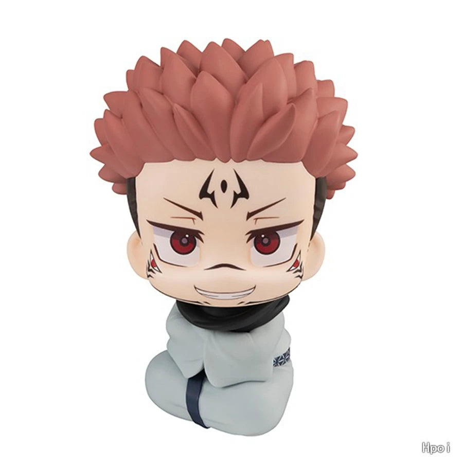 10cm Jujutsu Kaisen Q-Version Anime Figures — Satoru Gojo, Geto Suguru, Fushiguro Toji & Okkotsu Yuta Action Collectibles